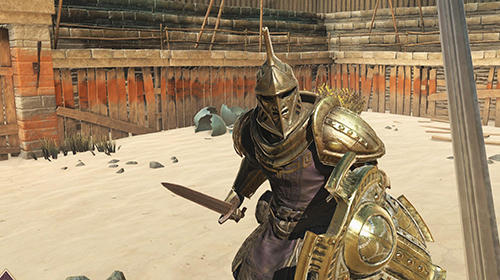 Gameplay screenshot from the elder scrolls blades for Android