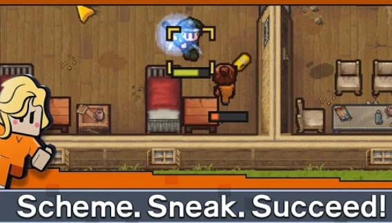 Gameplay screenshot from the escapists 2 pocket breakout for Android