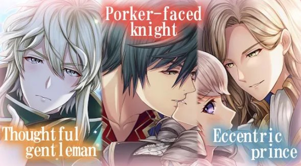 Gameplay screenshot from the fateful saint s love dating sim otome game for Android