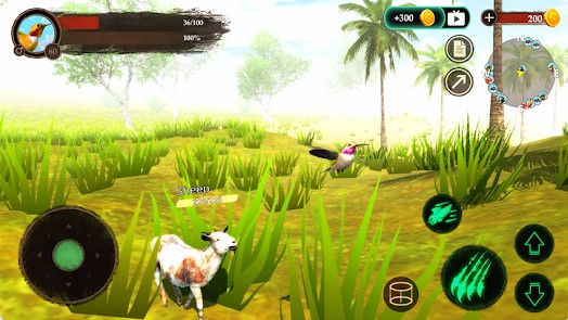 Gameplay screenshot from the hummingbird for Android