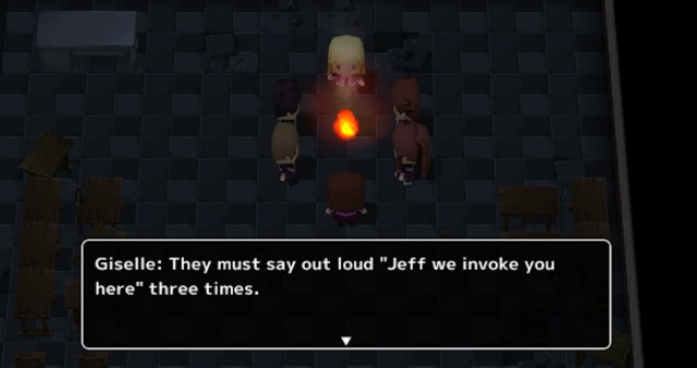 Gameplay screenshot from the invocation of jeff the killer for Android