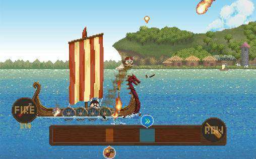 Gameplay screenshot from the last vikings for Android