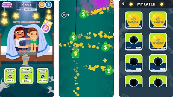 Gameplay screenshot from the monster hunter for Android