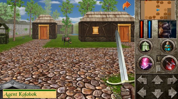 Gameplay screenshot from the quest hero of lukomorye ii for Android