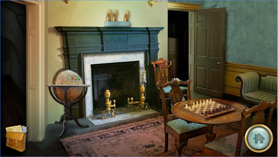 Gameplay screenshot from the secret of grisly manor for Android