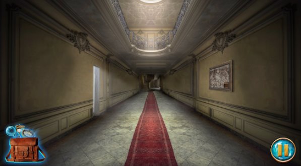 Gameplay screenshot from the secret on sycamore hill adventure games for Android