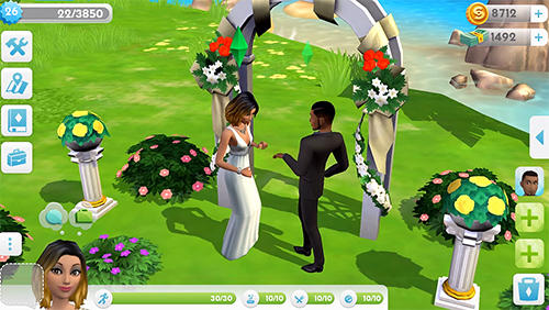 Gameplay screenshot from the sims mobile for Android