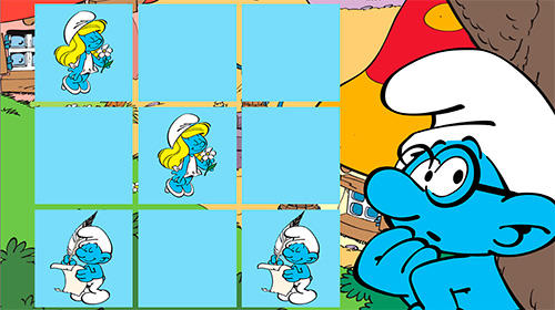 Gameplay screenshot from the smurfs and the four seasons for Android