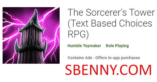 the sorcerer s tower text based choices rpg