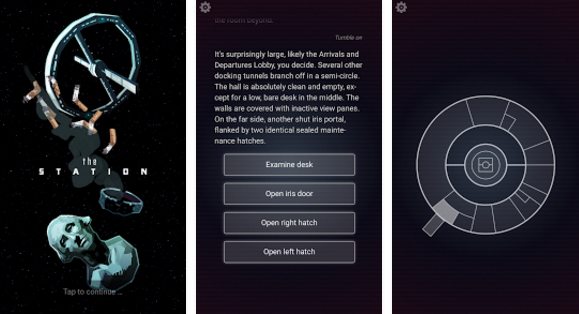 Gameplay screenshot from the station for Android