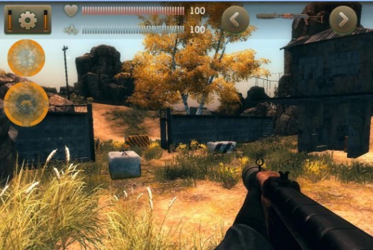 Gameplay screenshot from the sun evaluation for Android