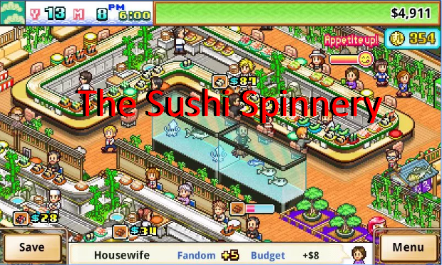 the sushi spinnery