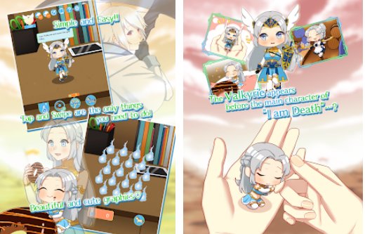 Gameplay screenshot from the valkyrie and death for Android