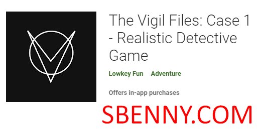 the vigil files case 1 realistic detective game