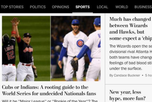 Gameplay screenshot from the washington post classic for Android