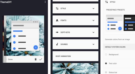 Gameplay screenshot from themediy create themes for substratum and cmte for Android