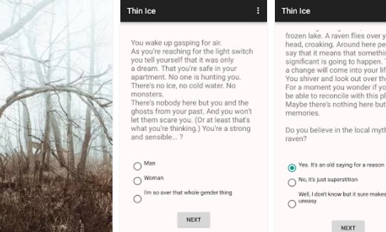 Gameplay screenshot from thin ice for Android