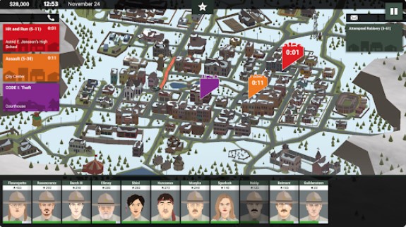 Gameplay screenshot from this is the police2 for Android
