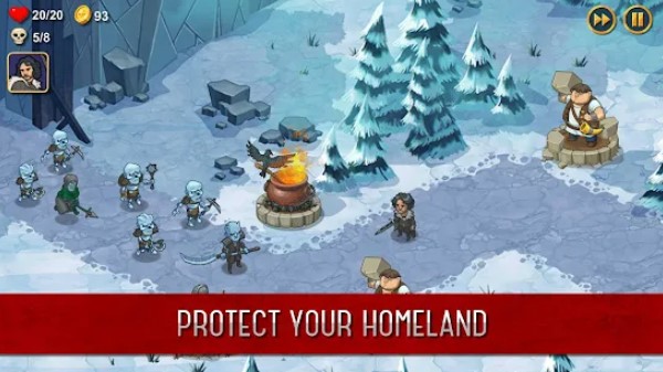 Gameplay screenshot from throne offline for Android