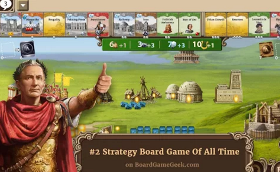 Gameplay screenshot from through the ages for Android