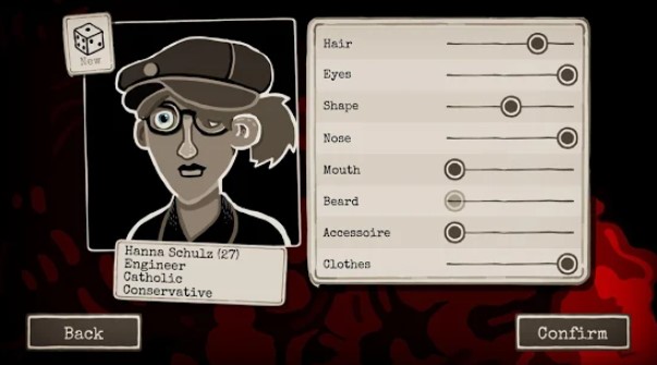 Gameplay screenshot from through the darkest of times for Android