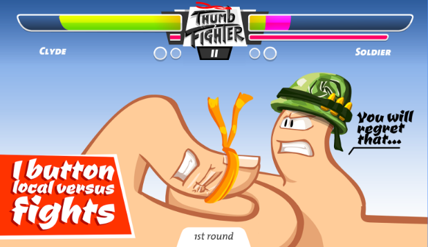thumb fighter MOD APK اندروید