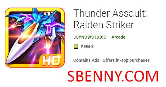 thunder assault raiden striker