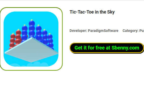 tic tac toe in the sky