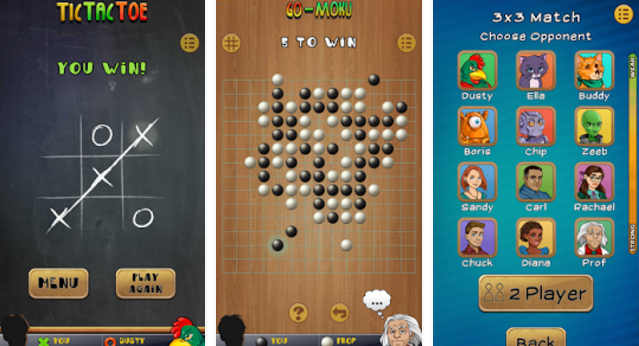 Gameplay screenshot from tic tac toe universe for Android