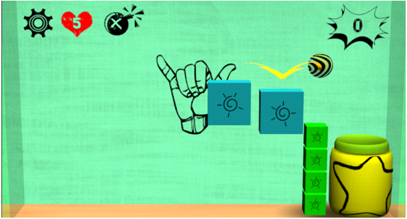 Gameplay screenshot from tigerball for Android