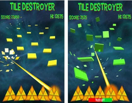 Gameplay screenshot from tile destroyer pro for Android