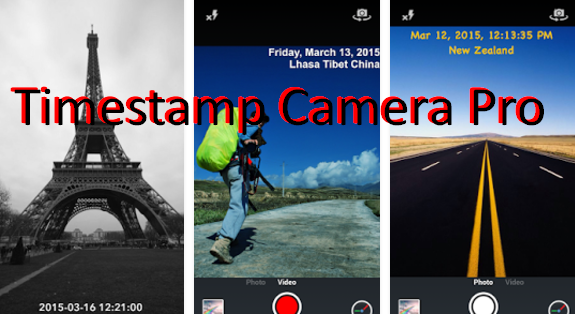 timestamp camera pro