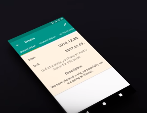 Gameplay screenshot from timetable for Android