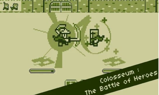 Gameplay screenshot from timing hero vip retro fighting action rpg for Android