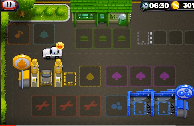 Gameplay screenshot from tiny auto shop car wash game for Android