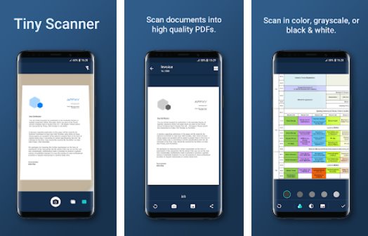 tiny scanner pro pdf doc scan