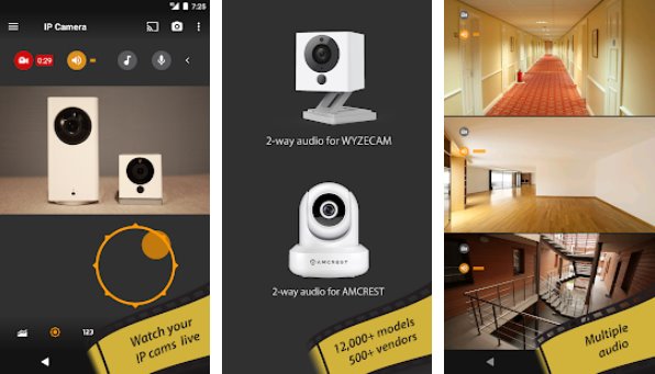tinycam pro Zwitsers mes om ipcam MOD APK Android te monitoren