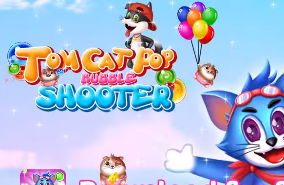 Tomcat pop bubble shooter
