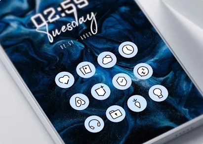 Gameplay screenshot from toons you adaptive icons for Android