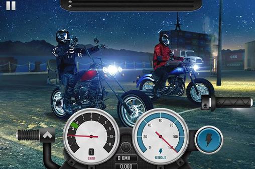Gameplay screenshot from top bike racing and moto drag for Android
