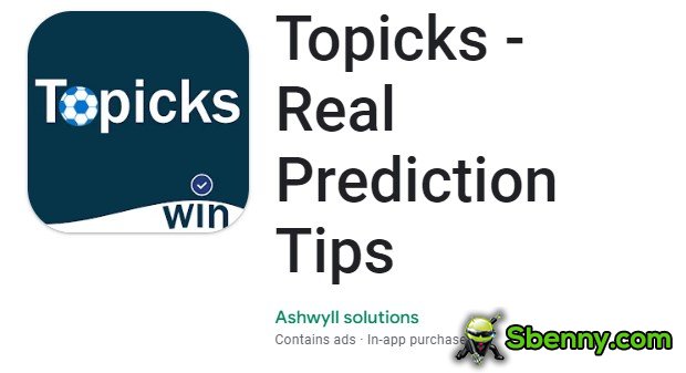 topicks real prediction tips