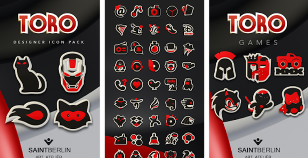 Gameplay screenshot from toro icon pack for Android