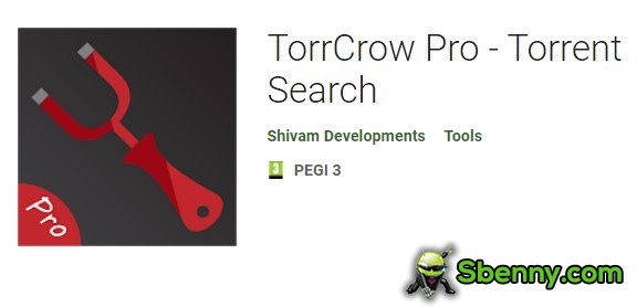 Torrcrow Pro Torrent-Suche