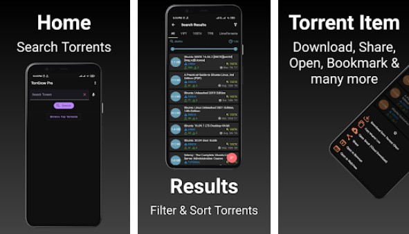 torrcrow pro поиск торрента MOD APK Android