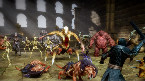 Gameplay screenshot from total rpg towers of the ancient legion for Android