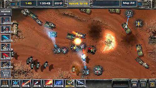Gameplay screenshot from tower defense defense legend 2 for Android