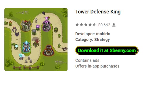 toren verdediging koning
