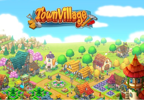 마을 마을 농장 건설 무역 수확 도시