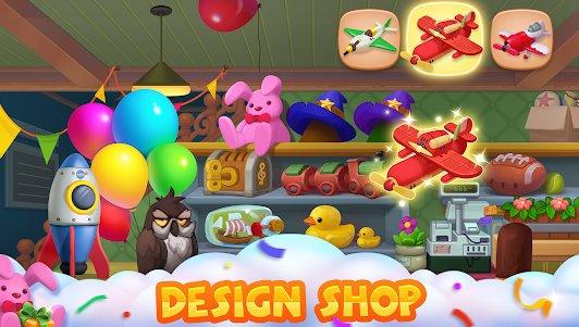 Gameplay screenshot from towntopia match 3 games for Android