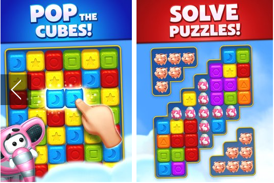 Gameplay screenshot from toy blast for Android